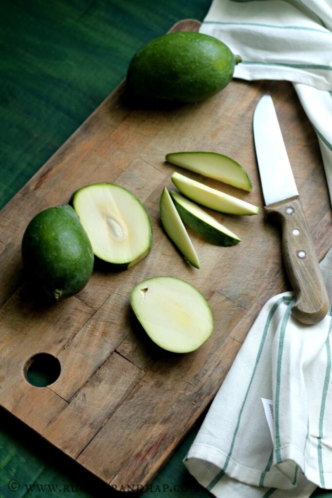 cleaning and cutting 